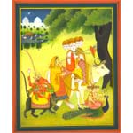 Krishna and Gopis