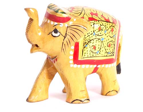 Decorative Wooden Elephant