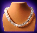 Facetted Crystal Necklace