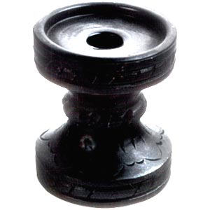 Antique Finish Wooden Candle Holder(Hour-Glass sha