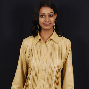 Pleated Cotton Shirt


