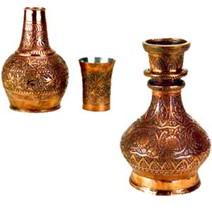 Copper Decorative Set