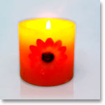 Floral Candle