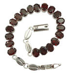 silver-bracelet-garnet