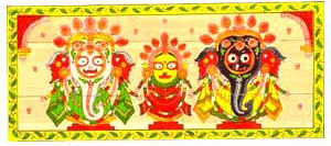 Jagannath, Balabhadra and Subhadra