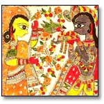 Krishna and gopis