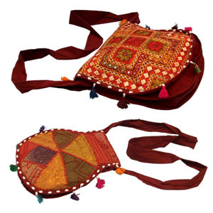 Embroidered Bag-Abha & Mahika