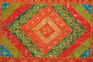 Red Green Wall Hanging