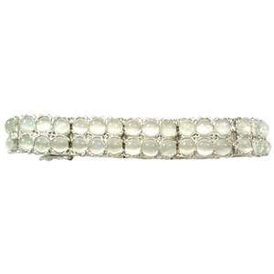 Silver Bracelet Moonstone 