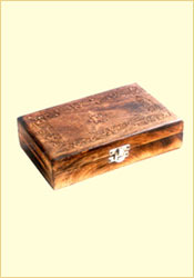 Antique Finish Wooden Box (Wooden Plain 8 x 5 inches)