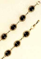 Black Onyx Gem Stone Bracelet