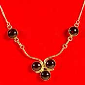 Handmade Gem Stone Necklace